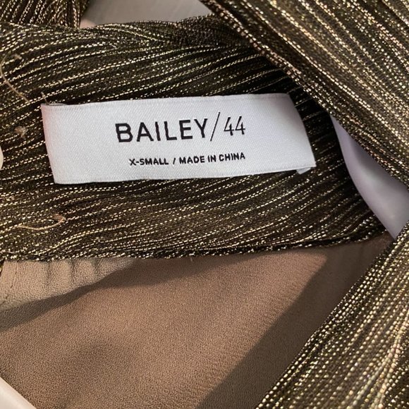 Bailey/44 gold shimmer top! - Picture 3 of 3